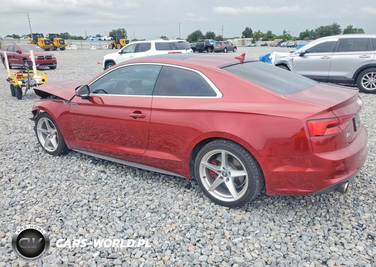 2018 Audi A5 Premium S Line VIN:WAUSNAF55JA003956 - 2