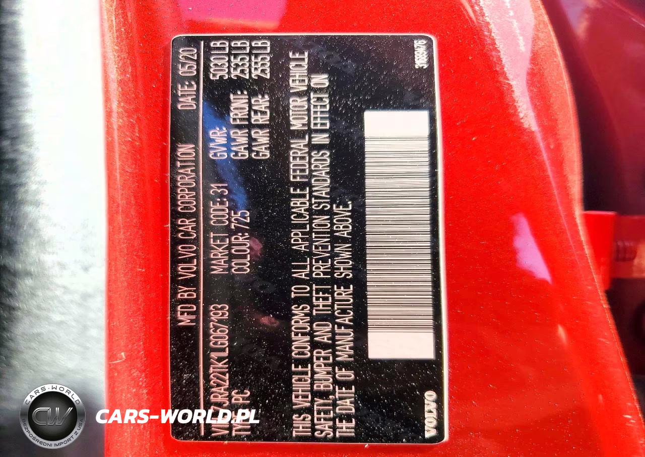 2020 Volvo S60 T6 Momentum VIN:7JR22TK1LG067193 - 12