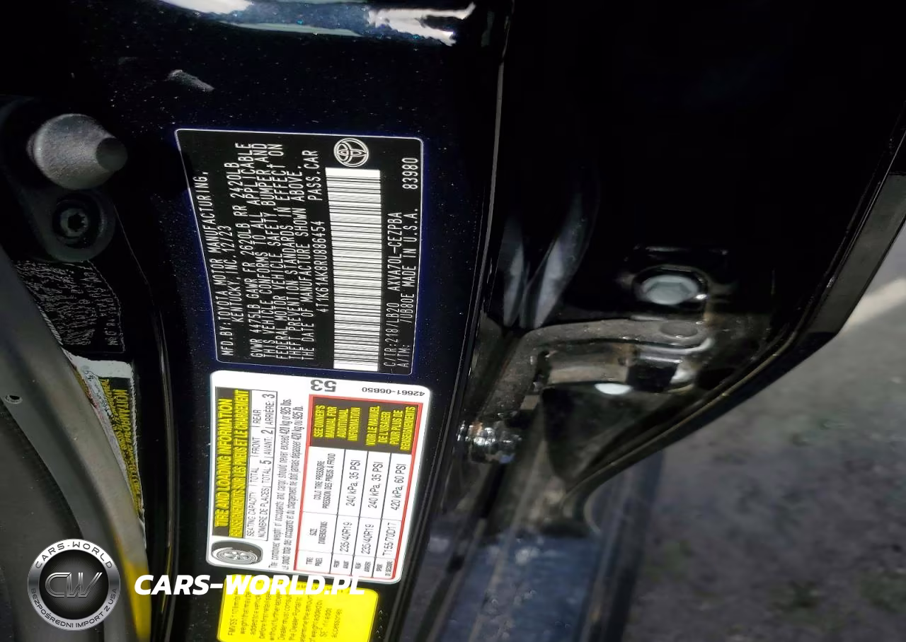 2024 Toyota Camry Xse VIN:4T1K61AK8RU886454 - 12