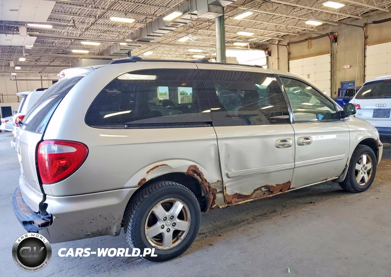 2007 Dodge Grand Caravan Sxt VIN:2D4GP44L77R227310 - 3