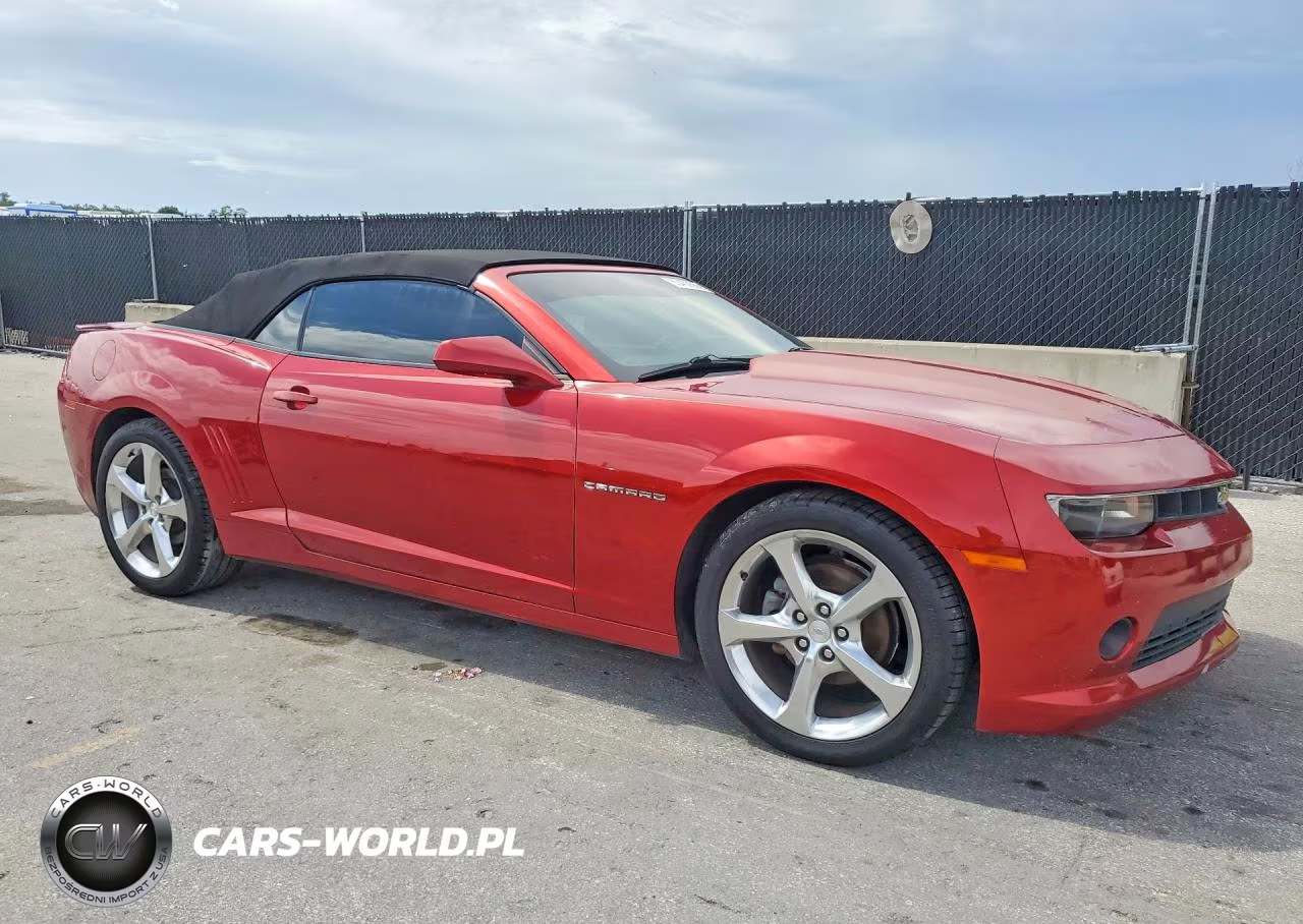 2015 Chevrolet Camaro Lt VIN:2G1FF3D30F9200981 - 4