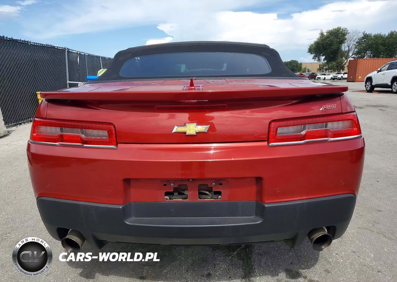 2015 Chevrolet Camaro Lt VIN:2G1FF3D30F9200981 - 6