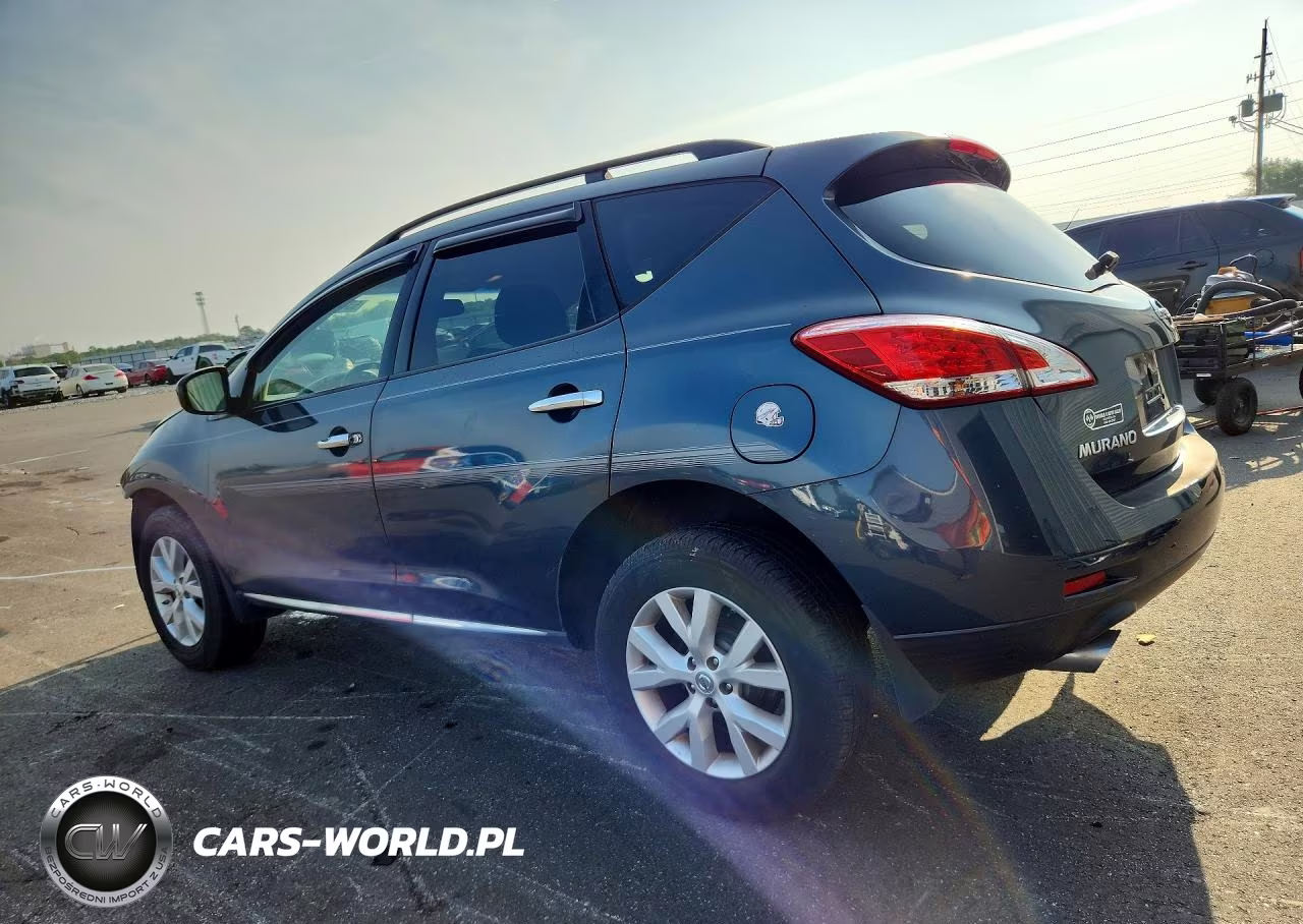 2014 Nissan Murano Sv VIN:JN8AZ1MUXEW421052 - 2