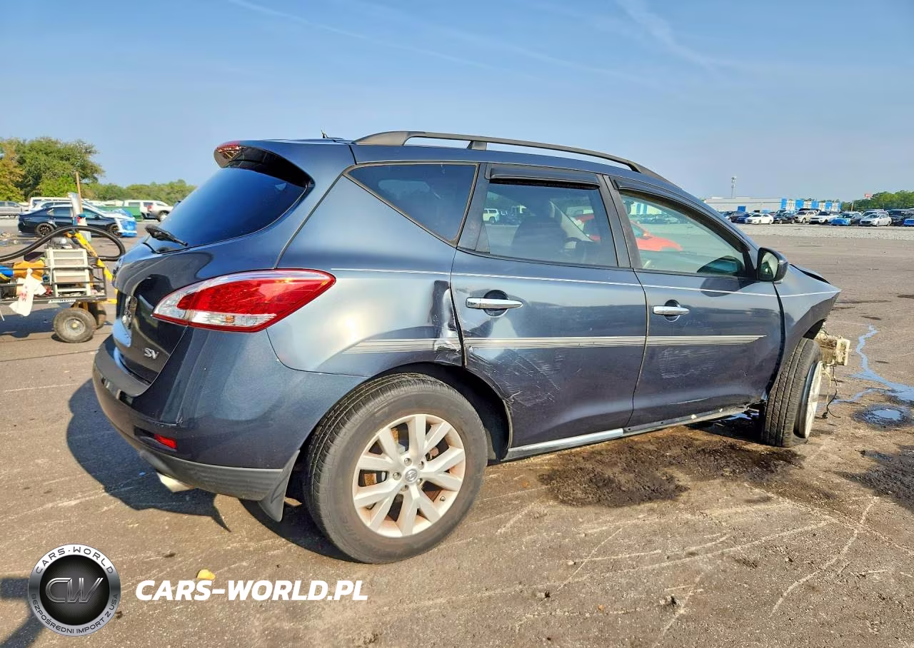 2014 Nissan Murano Sv VIN:JN8AZ1MUXEW421052 - 3