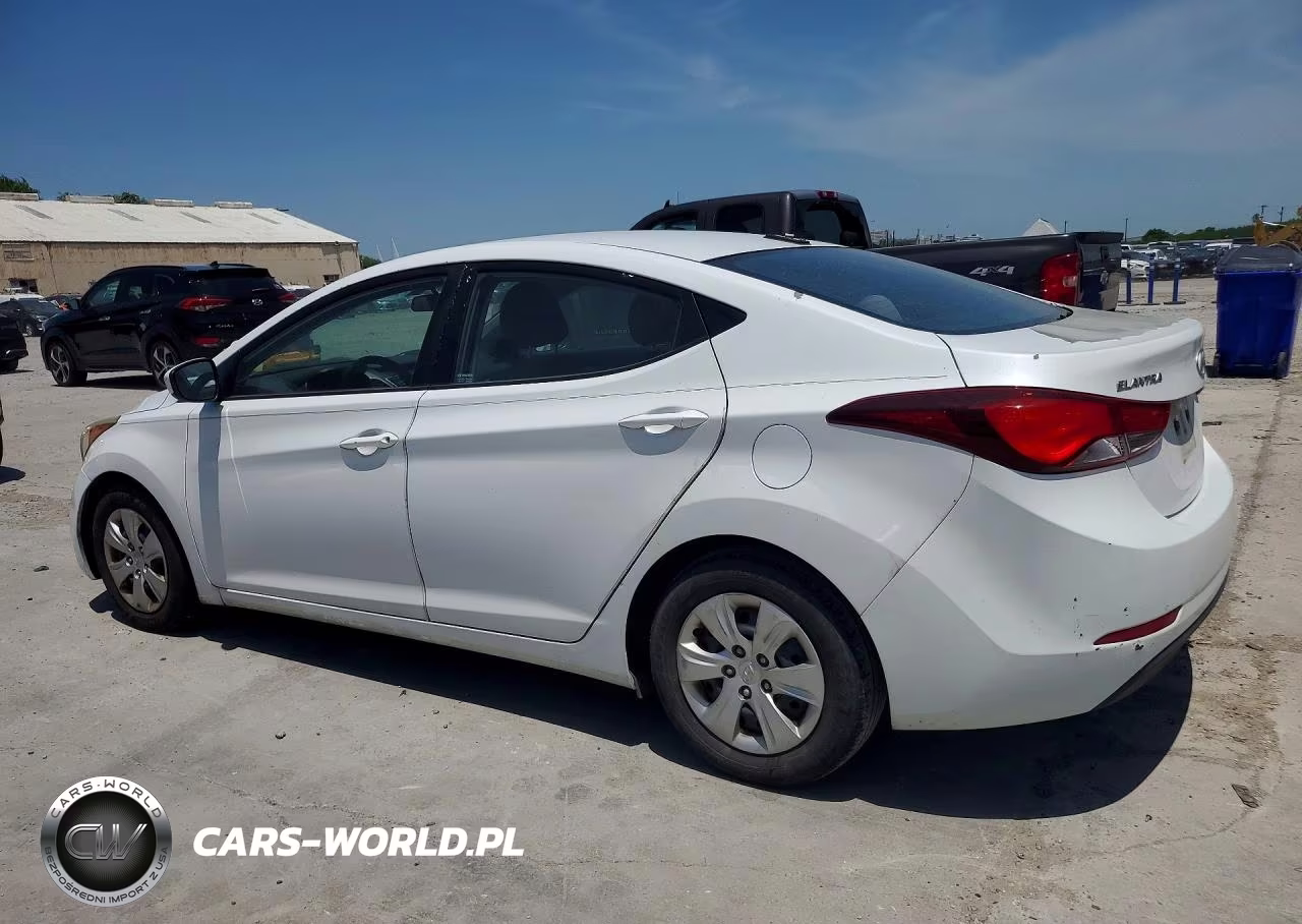 2016 Hyundai Elantra Se VIN:5NPDH4AE7GH763450 - 2