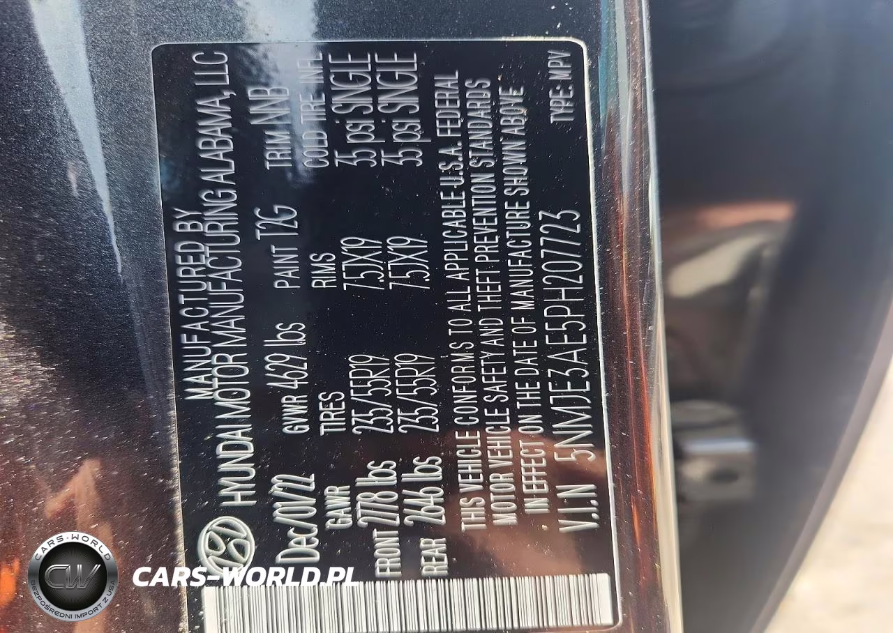 2023 Hyundai Tucson Limited VIN:5NMJE3AE5PH207723 - 12