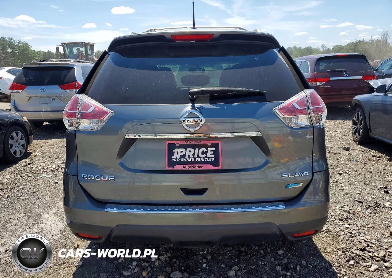 2014 Nissan Rogue Sl VIN:5N1AT2MV9EC850725 - 6