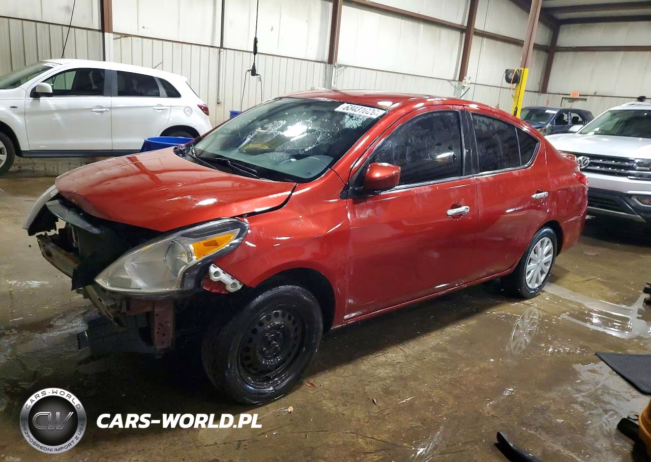 2017 Nissan Versa 1.6 Sv VIN:3N1CN7AP8HL802655 - 1