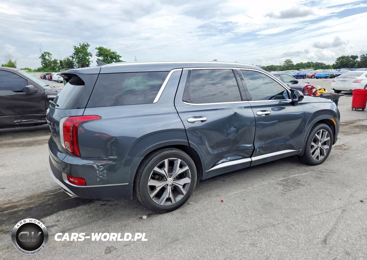 2022 Hyundai Palisade Sel VIN:KM8R44HE5NU393797 - 3