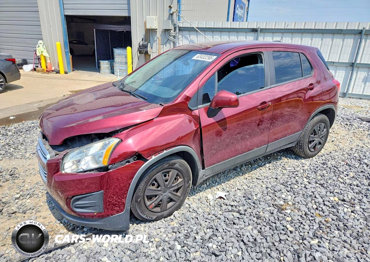 2016 Chevrolet Trax VIN:3GNCJKSB8GL276693 - 1