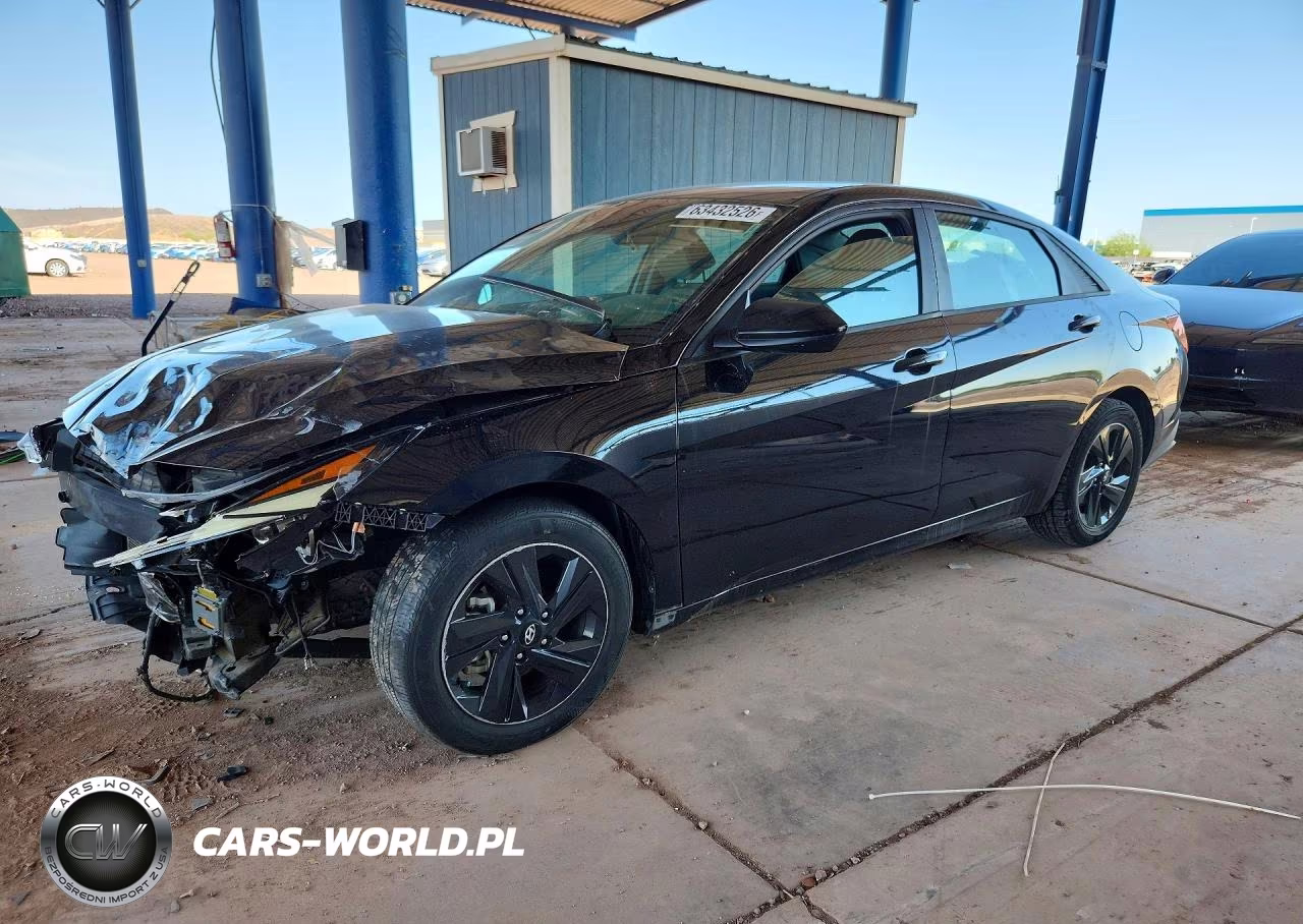 2023 Hyundai Elantra Sel VIN:KMHLM4AG7PU469668 - 1