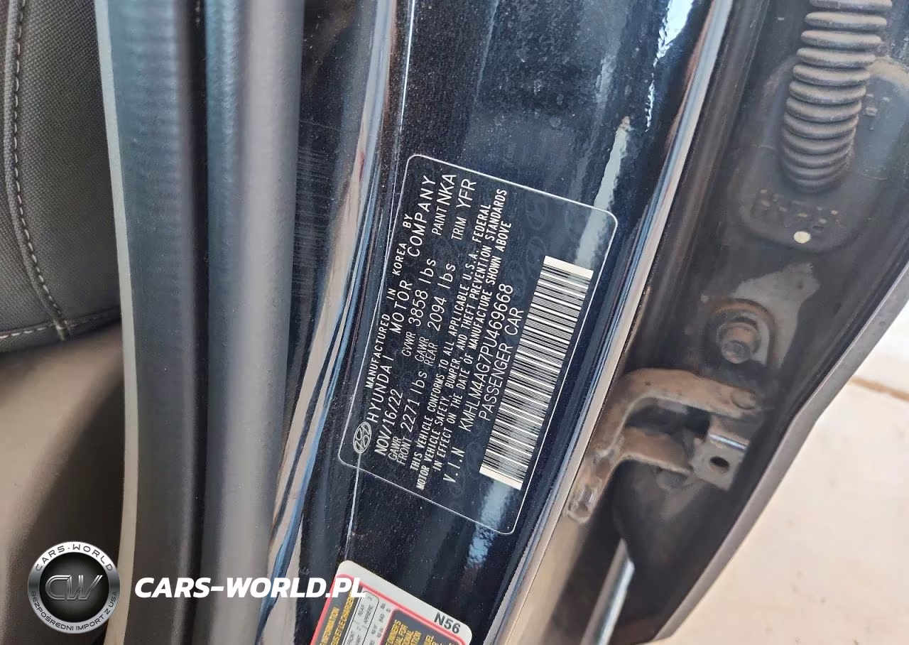 2023 Hyundai Elantra Sel VIN:KMHLM4AG7PU469668 - 13