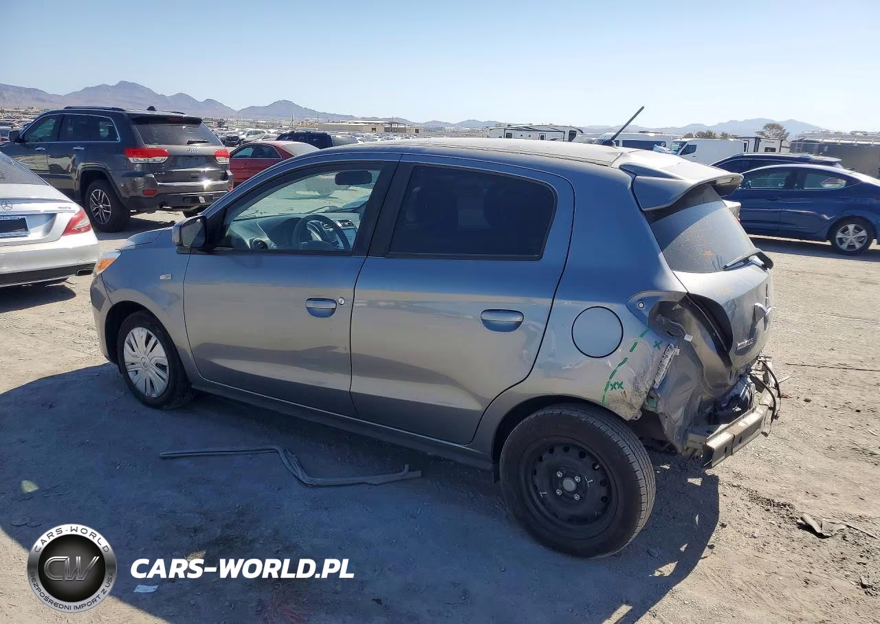 2021 Mitsubishi Mirage Es VIN:ML32AUHJ6MH010858 - 2
