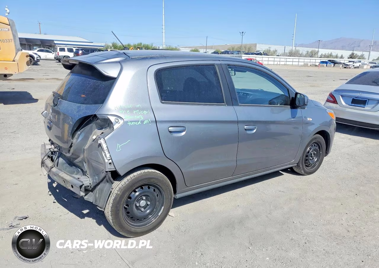 2021 Mitsubishi Mirage Es VIN:ML32AUHJ6MH010858 - 3