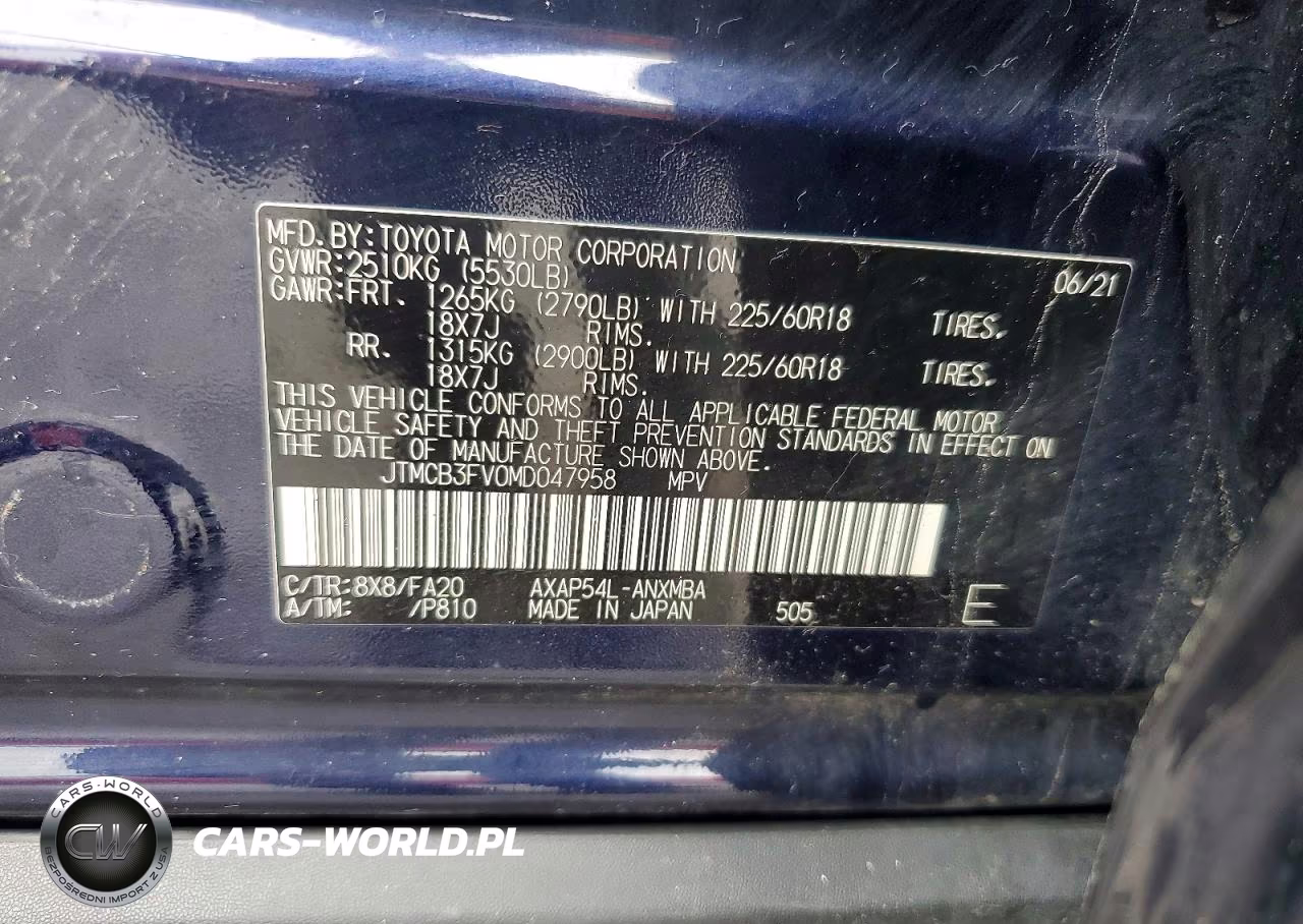 2021 Toyota Rav4 Prime Se VIN:JTMCB3FV0MD047958 - 13