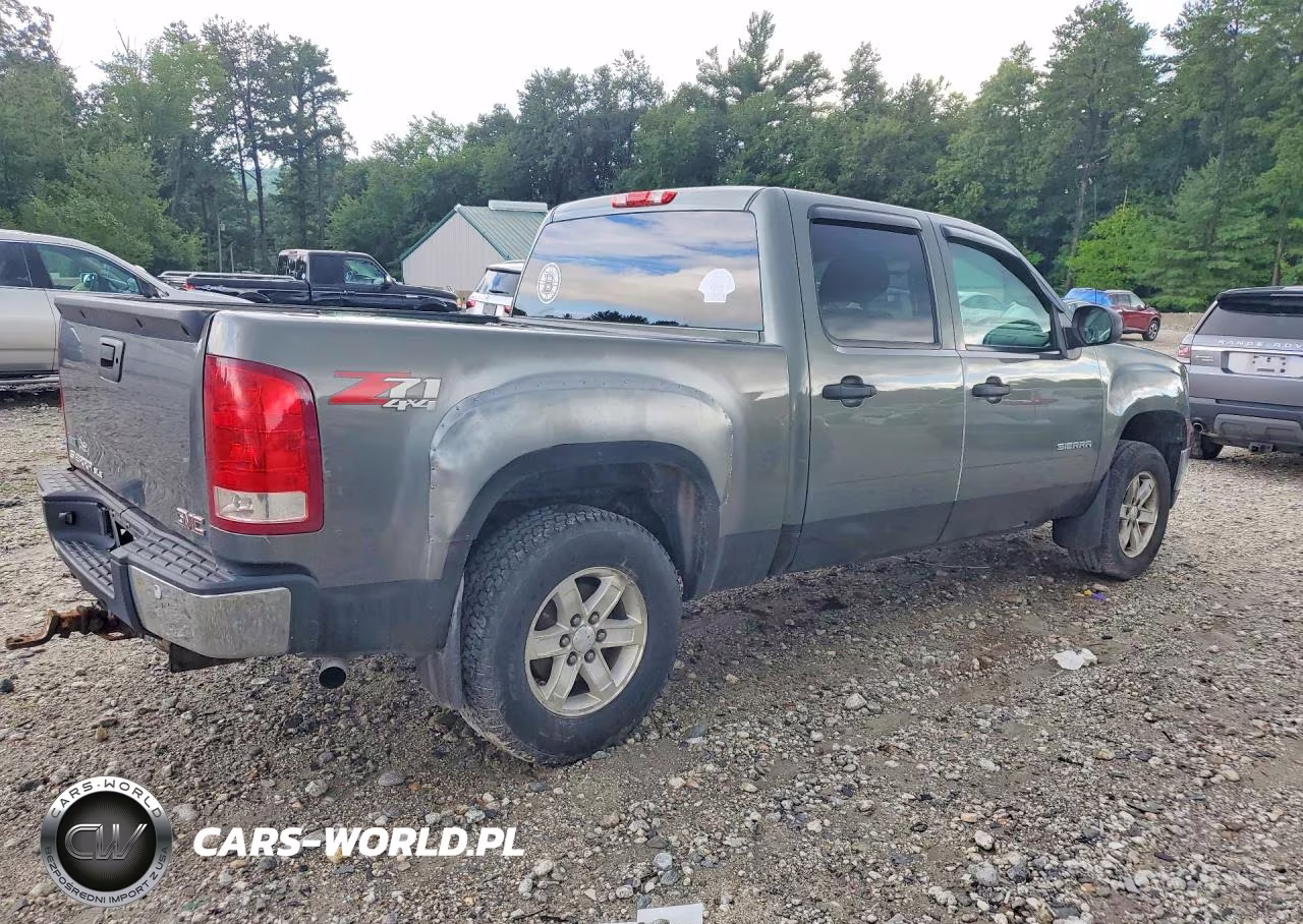2011 GMC Sierra K1500 Sle VIN:3GTP2VE3XBG113221 - 3