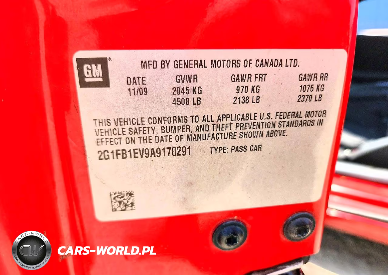 2010 Chevrolet Camaro Lt VIN:2G1FB1EV9A9170291 - 12