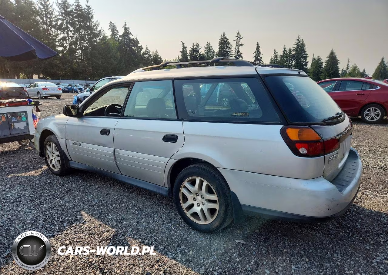 2004 Subaru Legacy Outback Awp VIN:4S3BH675447643924 - 2