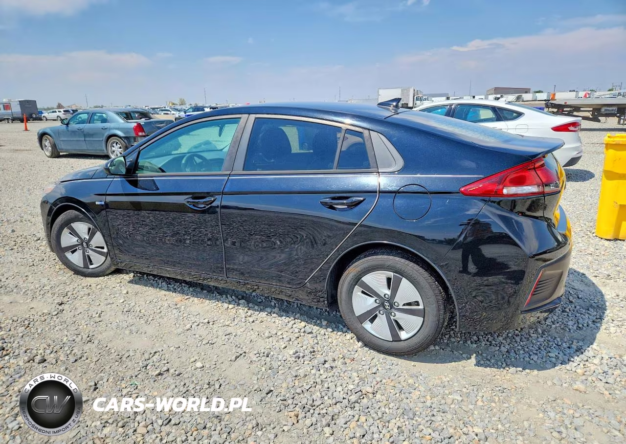 2017 Hyundai Ioniq Blue VIN:KMHC65LC3HU026865 - 2