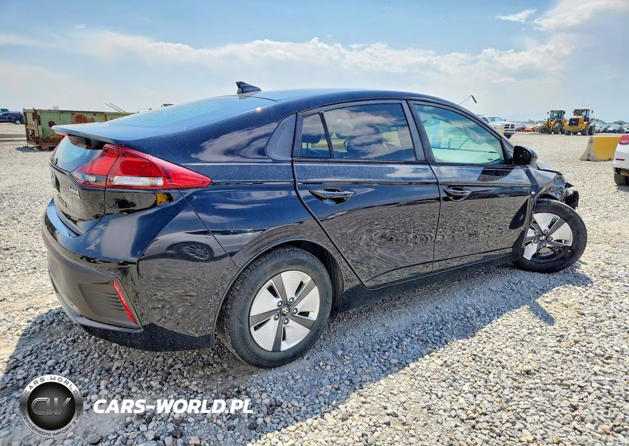 2017 Hyundai Ioniq Blue VIN:KMHC65LC3HU026865 - 3