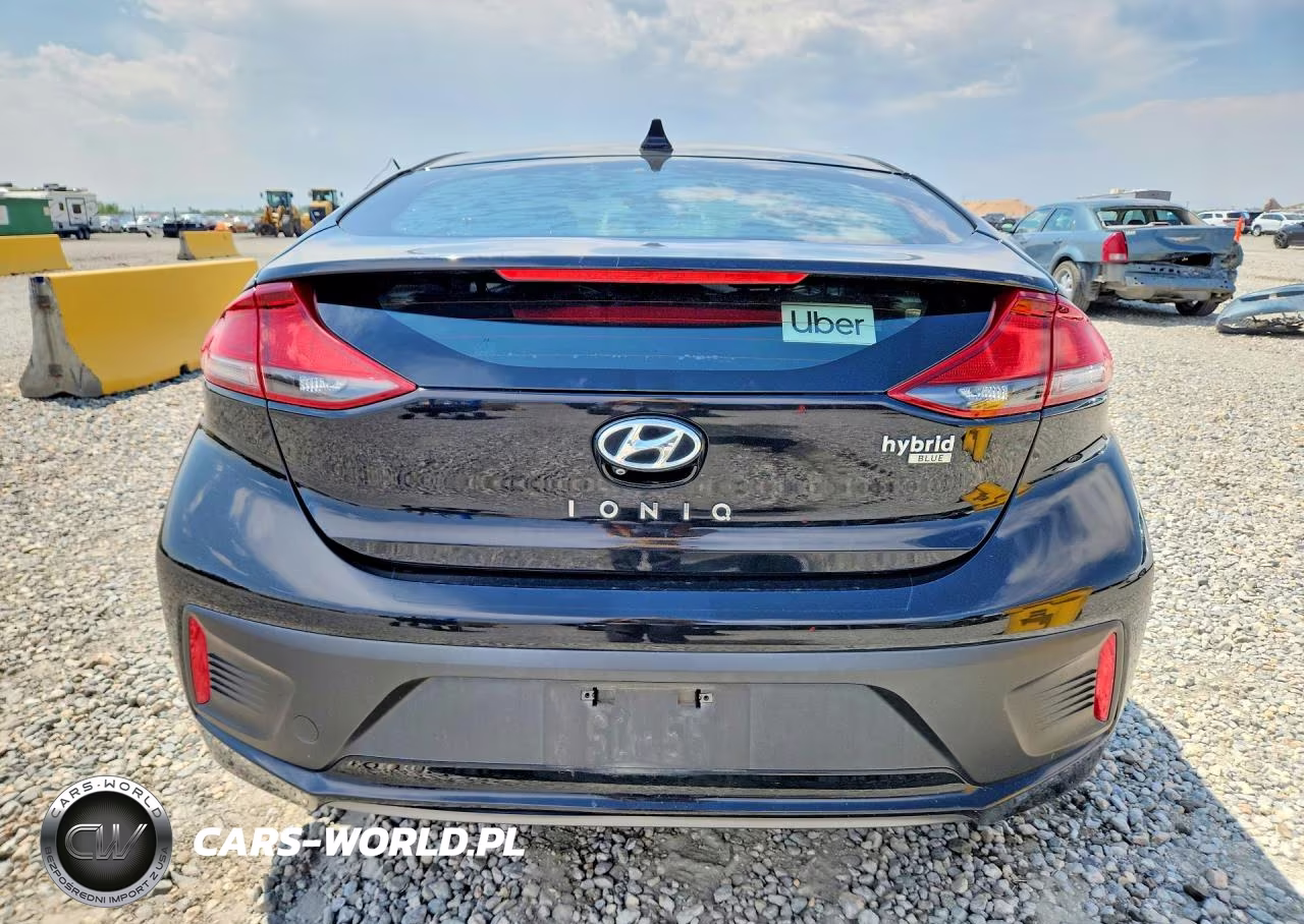 2017 Hyundai Ioniq Blue VIN:KMHC65LC3HU026865 - 6