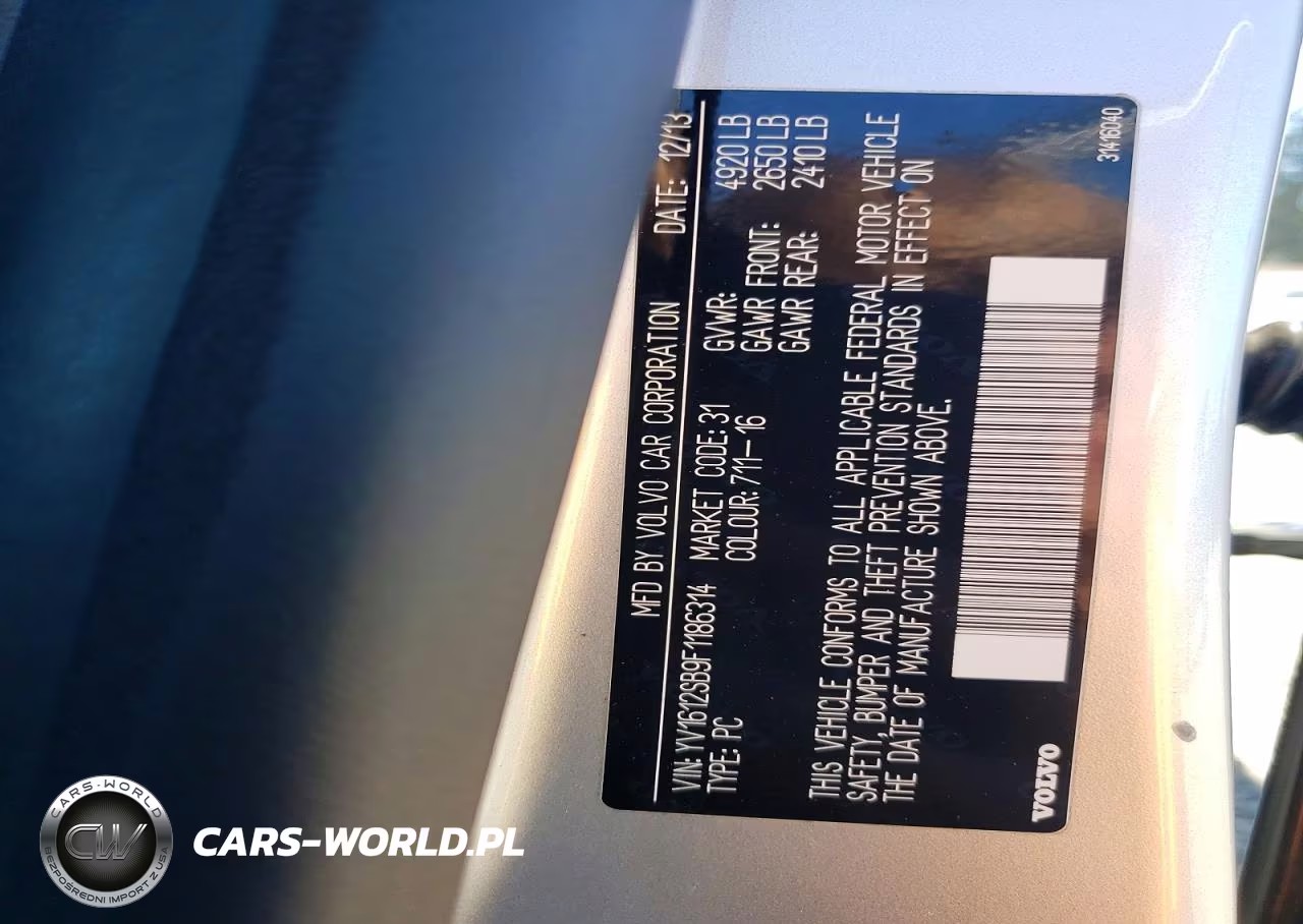 2015 Volvo V60 Premier VIN:YV1612SB9F1186314 - 12