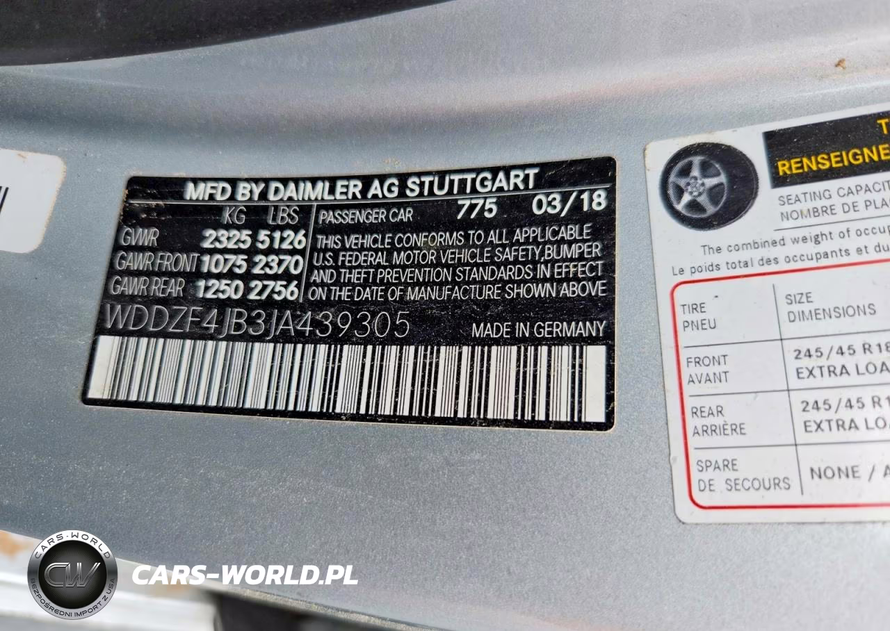 2018 Mercedes-Benz E 300 VIN:WDDZF4JB3JA439305 - 12