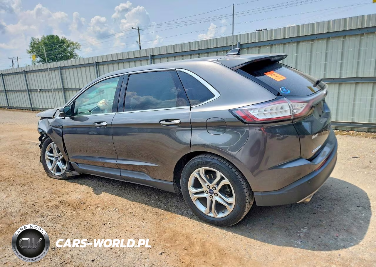 2017 Ford Edge Titanium VIN:2FMPK3K92HBB90556 - 2