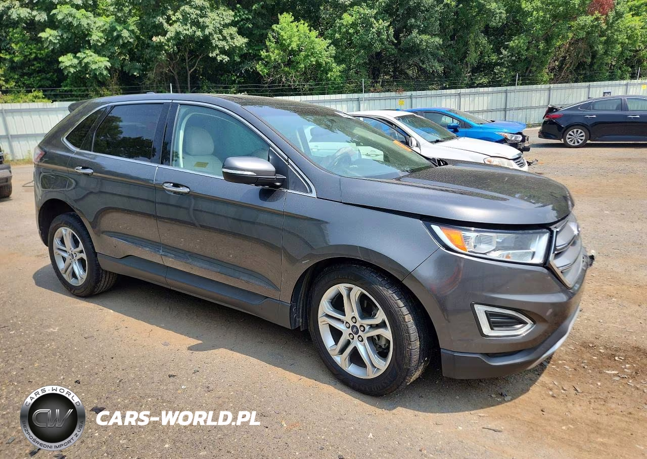 2017 Ford Edge Titanium VIN:2FMPK3K92HBB90556 - 4