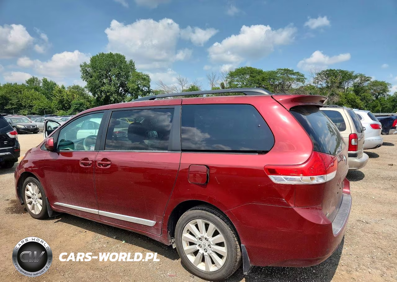 2011 Toyota Sienna Le VIN:5TDJK3DC0BS023346 - 2