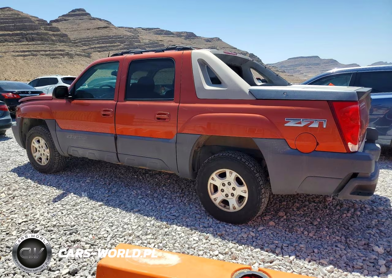 2003 Chevrolet Avalanche K1500 VIN:3GNEK13T73G165496 - 2