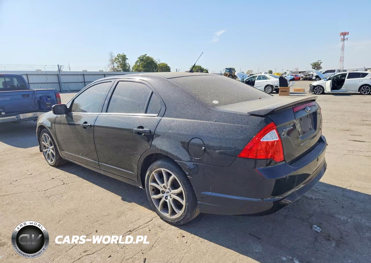 2010 Ford Fusion Se VIN:3FAHP0HA5AR417228 - 2