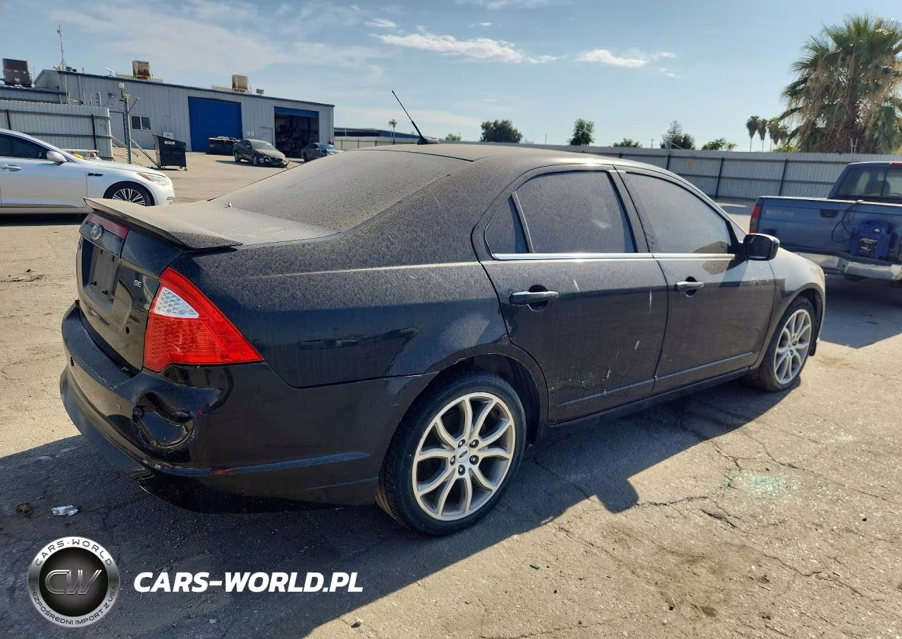 2010 Ford Fusion Se VIN:3FAHP0HA5AR417228 - 3
