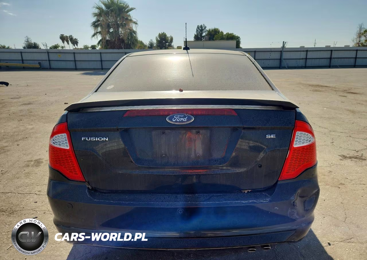 2010 Ford Fusion Se VIN:3FAHP0HA5AR417228 - 6
