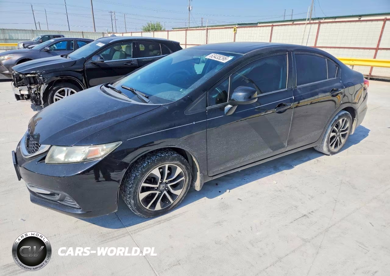 2013 Honda Civic Ex VIN:19XFB2F89DE061826 - 1
