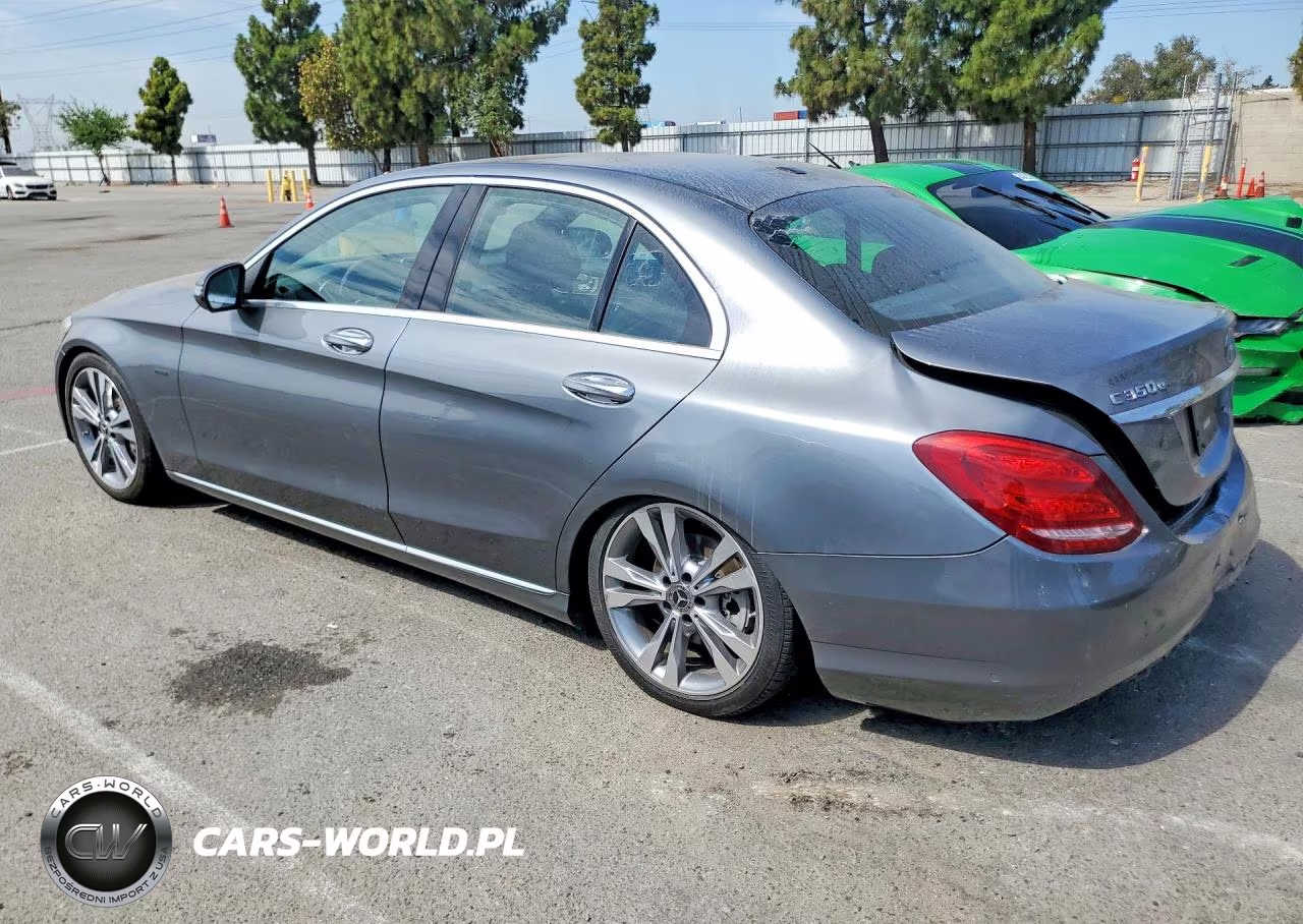 2018 Mercedes-Benz C 350E VIN:55SWF4HB8JU259634 - 2