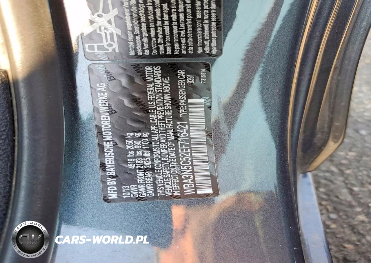 2014 BMW 428 Xi VIN:WBA3N5C52EF716421 - 13