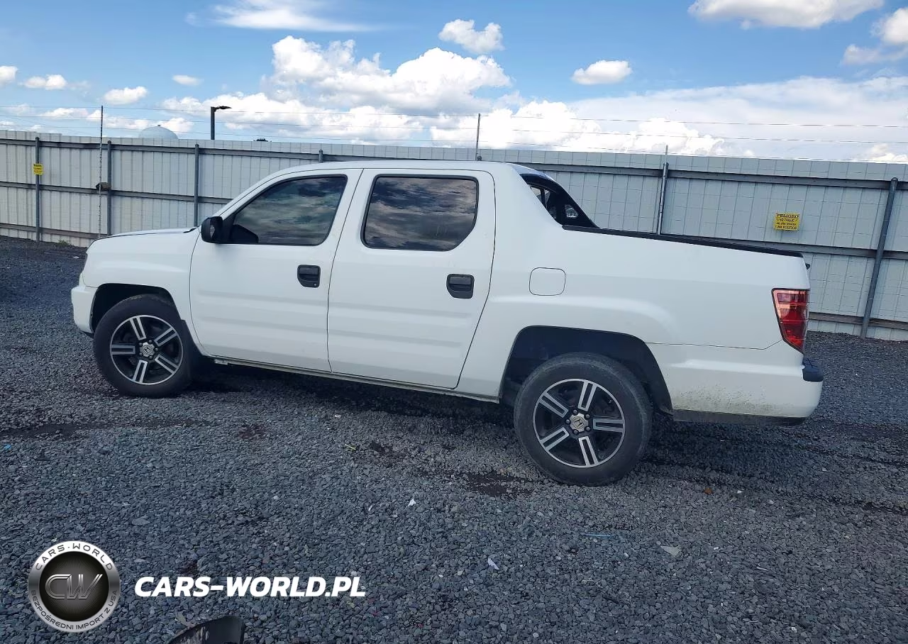 2012 Honda Ridgeline Sport VIN:5FPYK1F7XCB001743 - 2