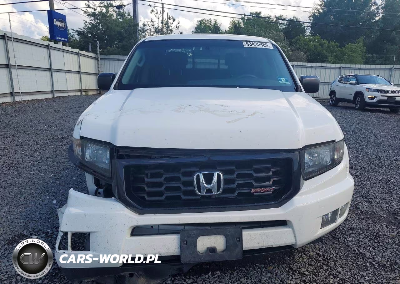 2012 Honda Ridgeline Sport VIN:5FPYK1F7XCB001743 - 5