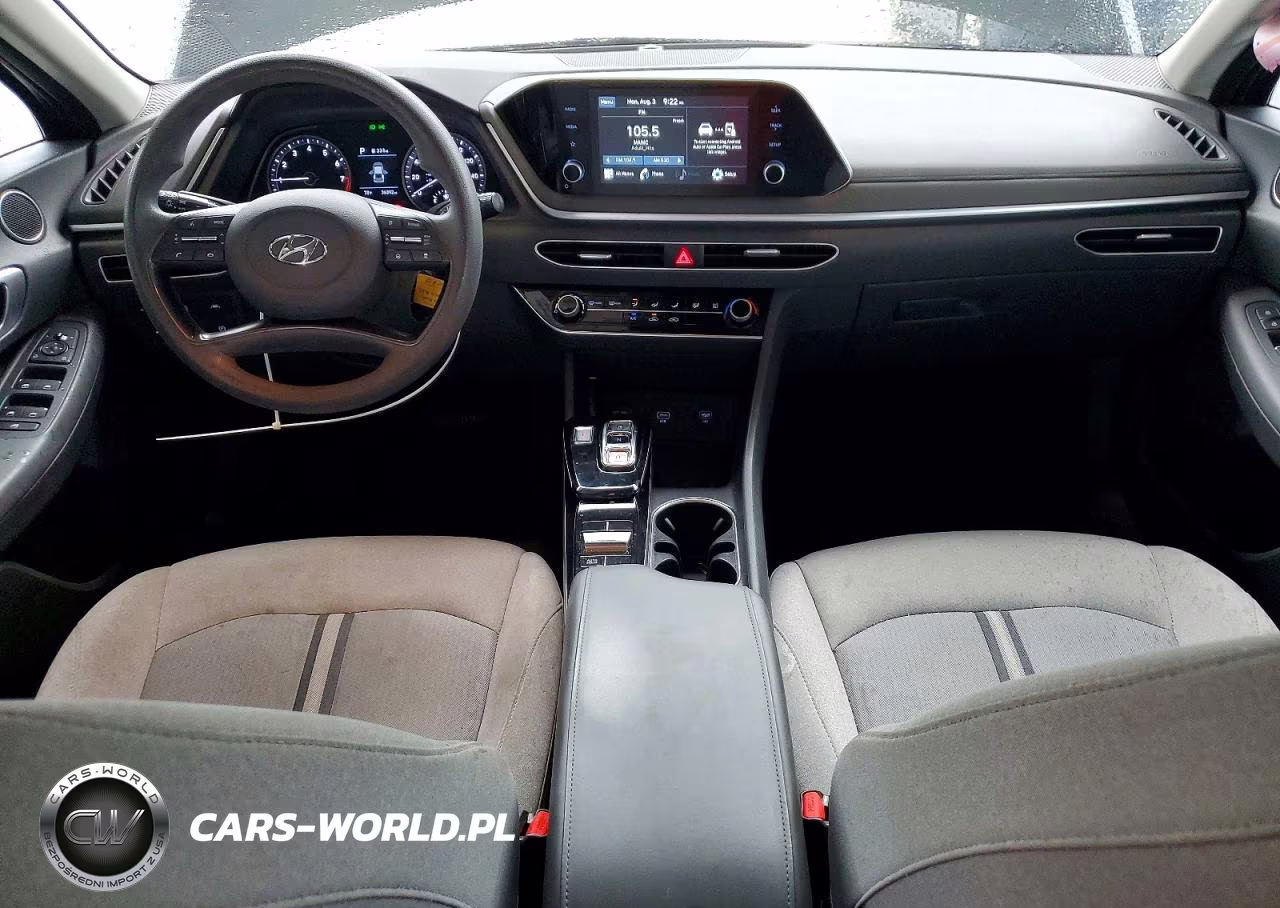 2021 Hyundai Sonata Se VIN:5NPEG4JA3MH097235 - 8