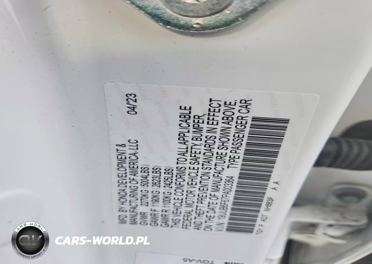 2023 Acura Tlx Advance VIN:19UUB6F67PA003364 - 12