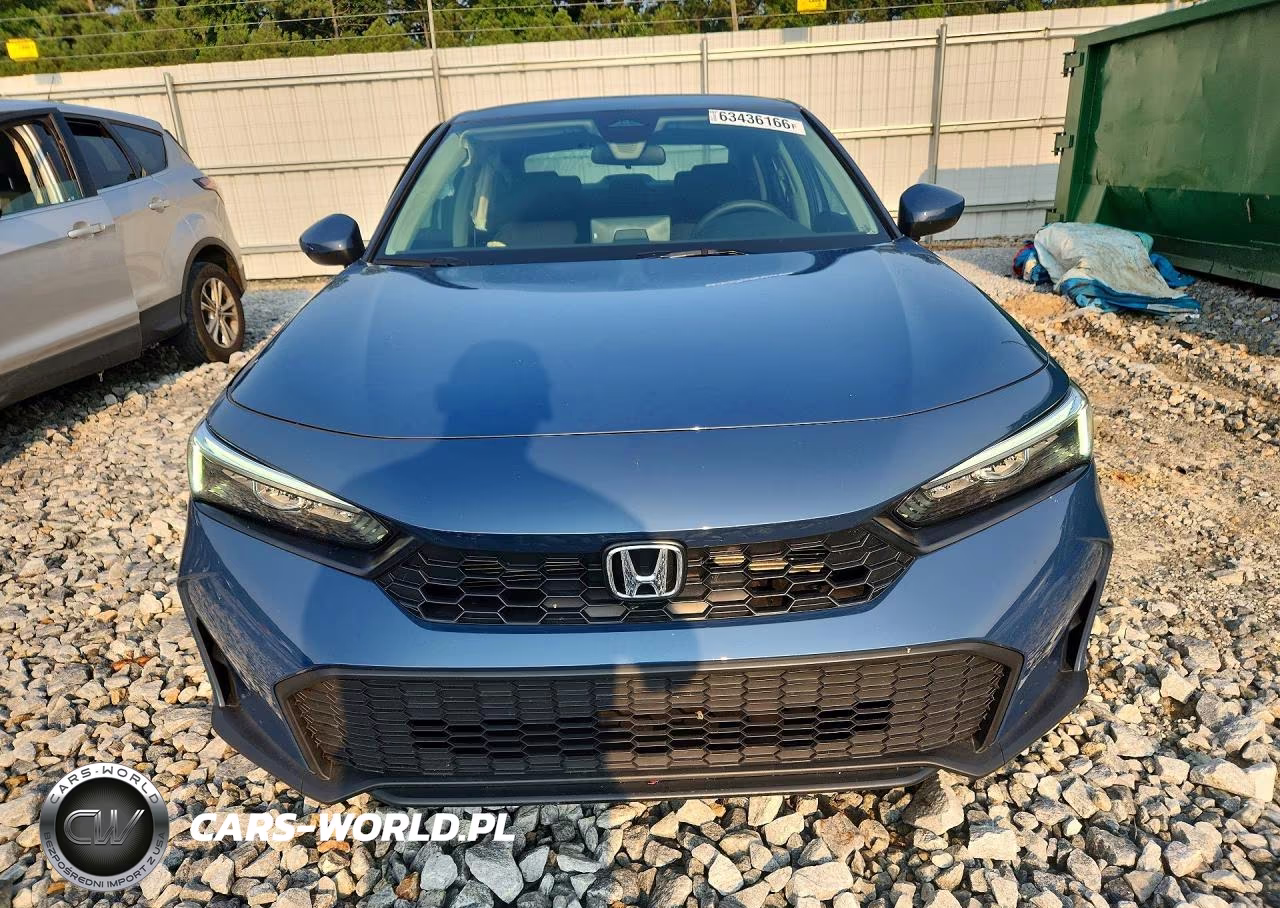2026 Honda Civic Lx VIN:2HGFE2F21TH552723 - 5
