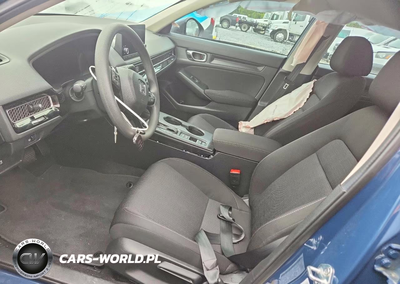 2026 Honda Civic Lx VIN:2HGFE2F21TH552723 - 7