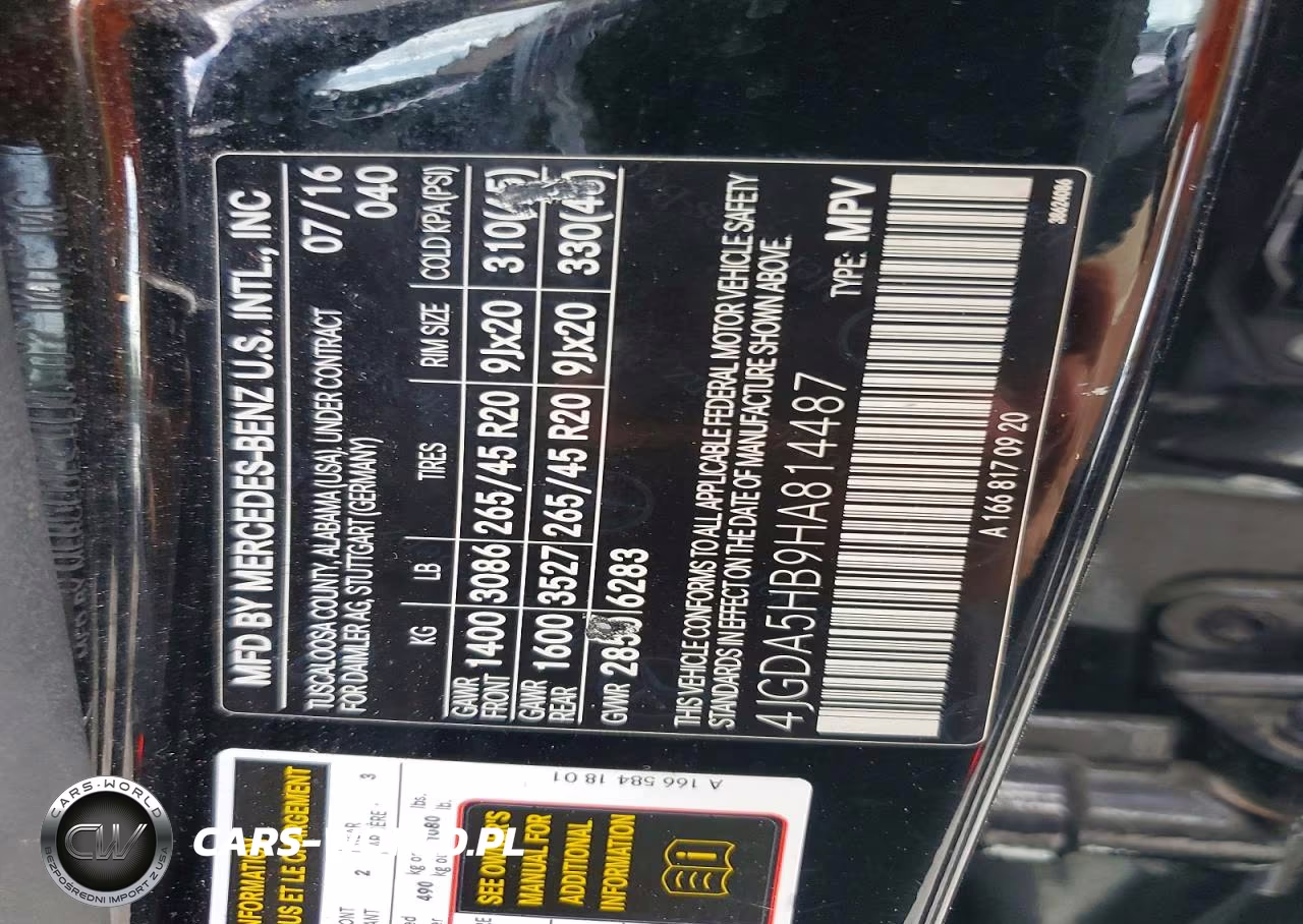 2017 Mercedes-Benz Gle 350 4Matic VIN:4JGDA5HB9HA814487 - 13