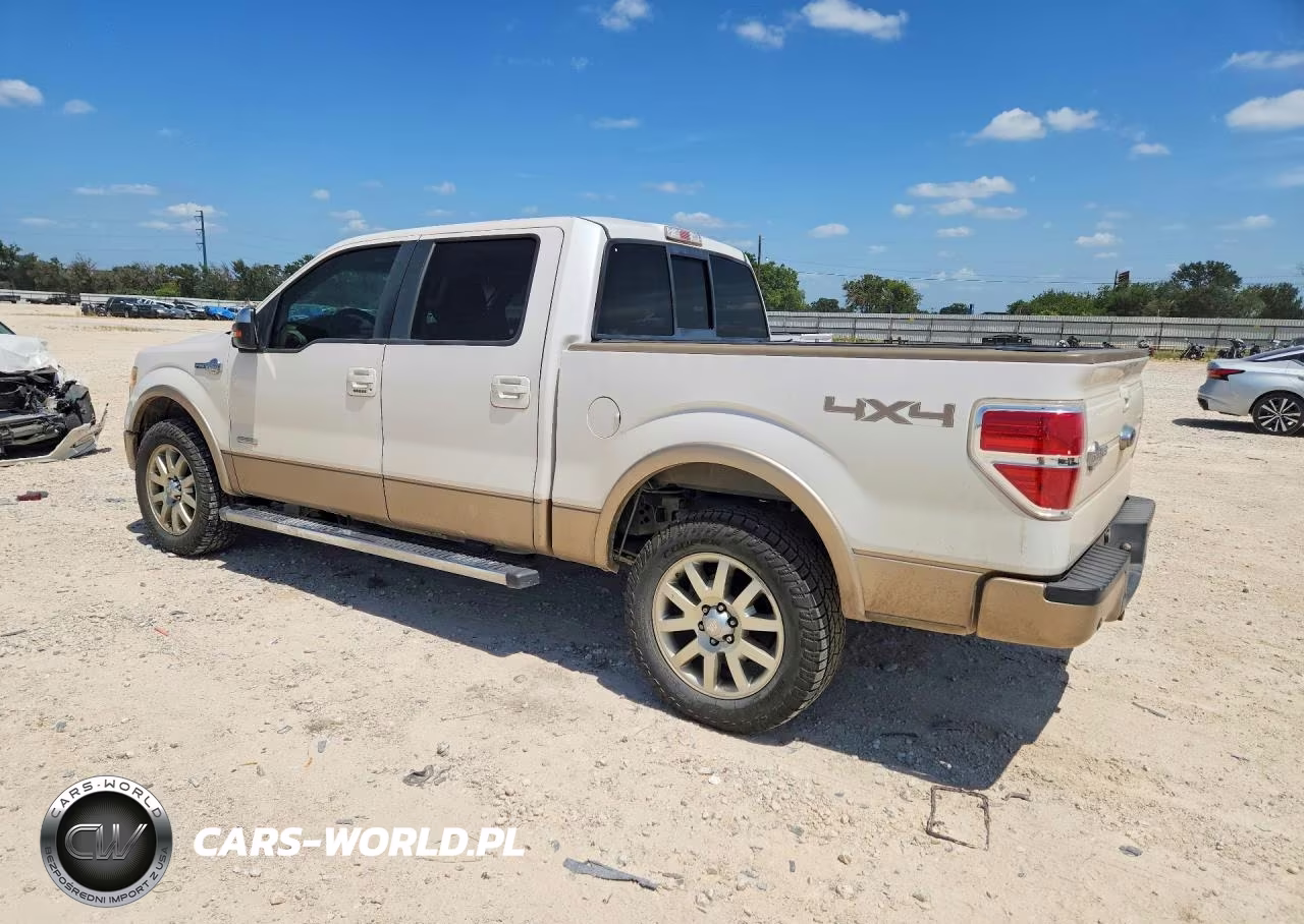2012 Ford F150 Supercrew VIN:1FTFW1ET6CKD29666 - 2