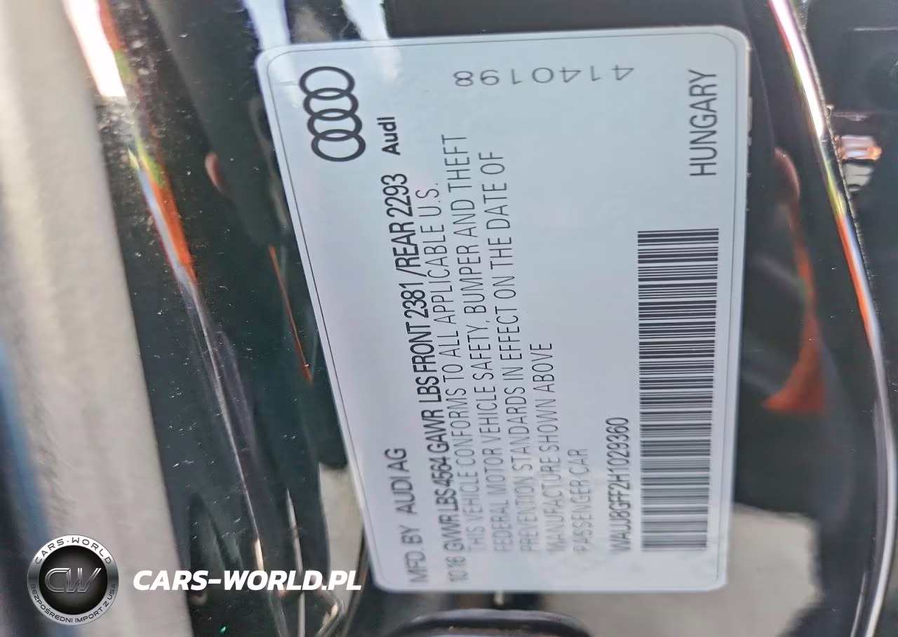 2017 Audi A3 Premium Plus VIN:WAUJ8GFF2H1029360 - 12