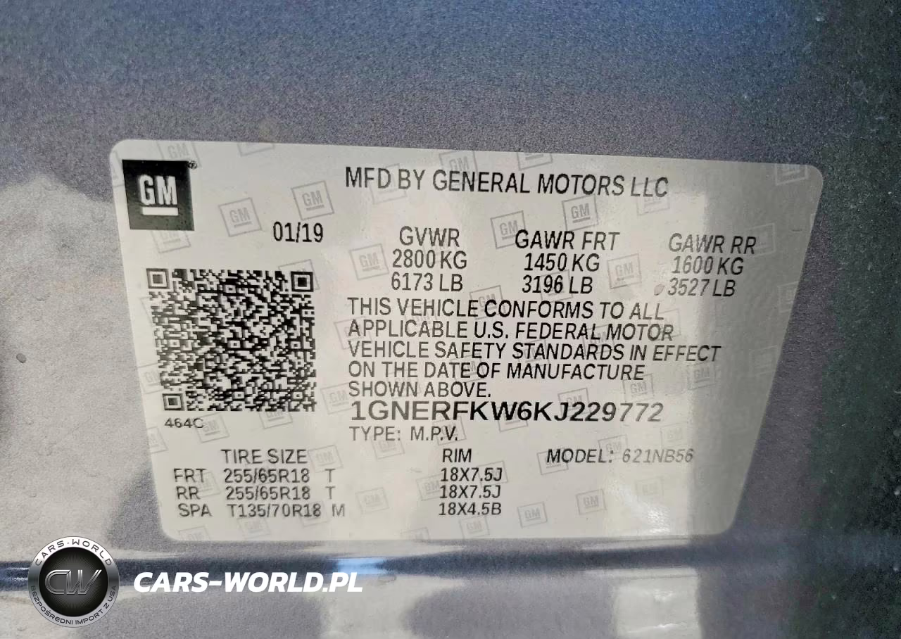 2019 Chevrolet Traverse Ls VIN:1GNERFKW6KJ229772 - 12
