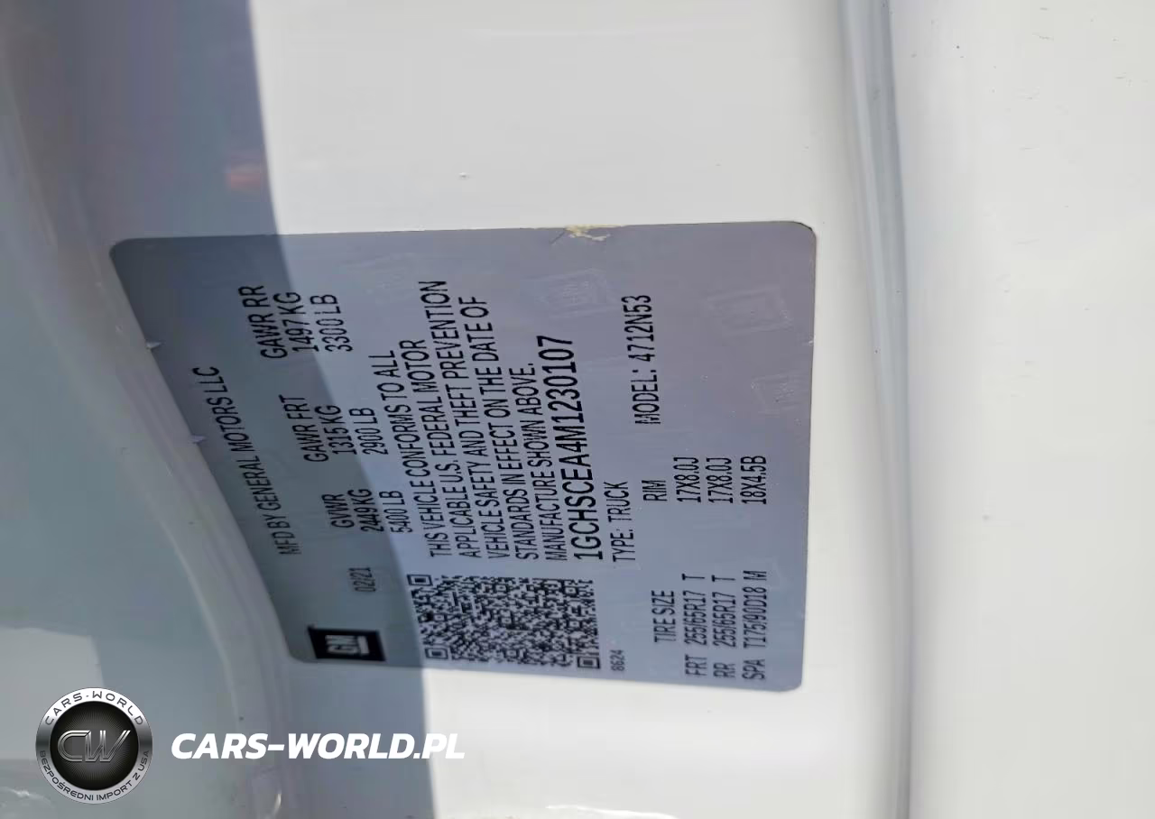 2021 Chevrolet Colorado Lt VIN:1GCHSCEA4M1230107 - 12