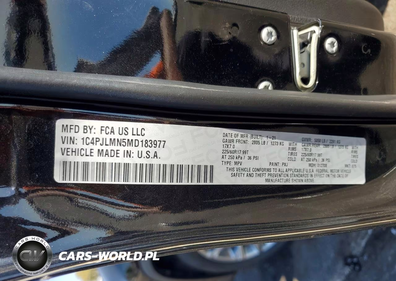 2021 Jeep Cherokee Latitude Lux VIN:1C4PJLMN5MD183977 - 13