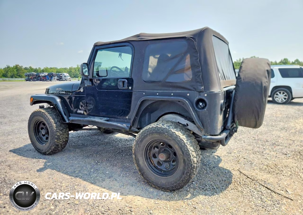 2005 Jeep Wrangler - Tj Rubicon VIN:1J4FA69S15P321326 - 2